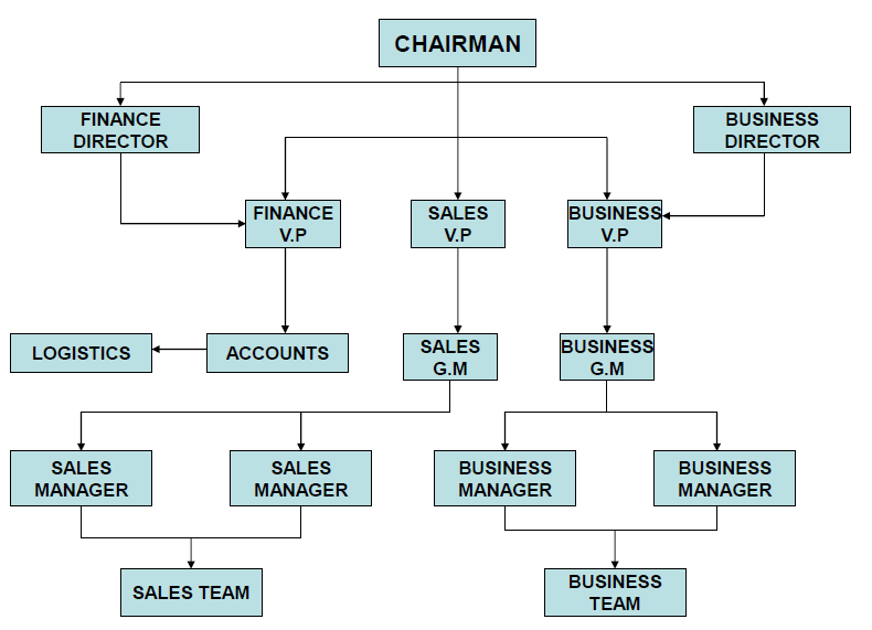 Organizational Chart Of P G